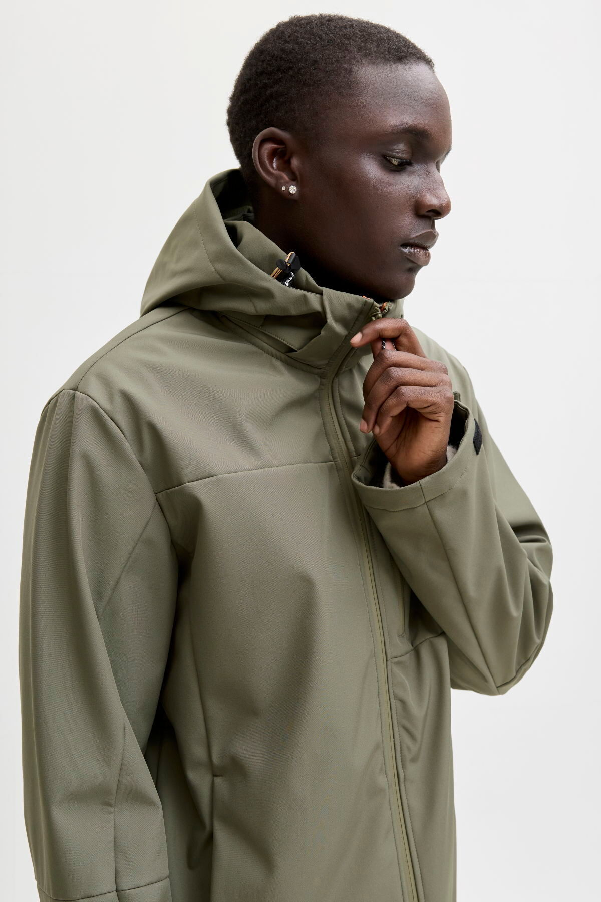 کاپشن کلاه‌دار مردانه - شمال جک اند جونز کاپشن Jack & Jones