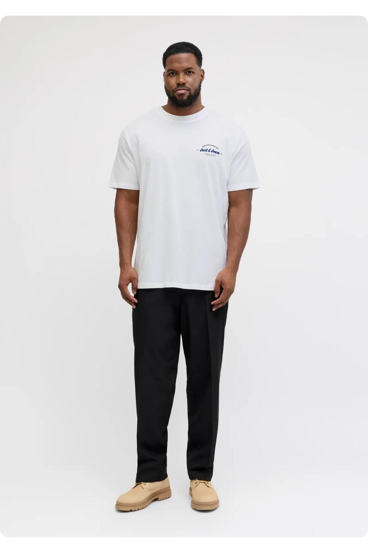 تیشرت مردانه راسته آستین کوتاه | جک اند جونز Jack & Jones 6YETSBS37394 - تصویر 2