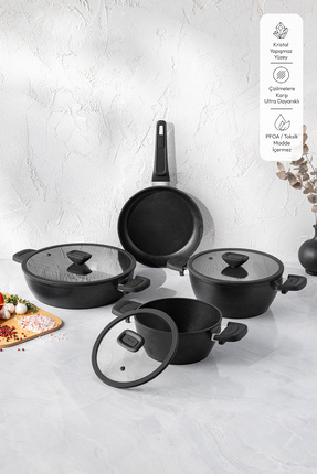 Emsan Diamente 7 Parça Tencere Seti