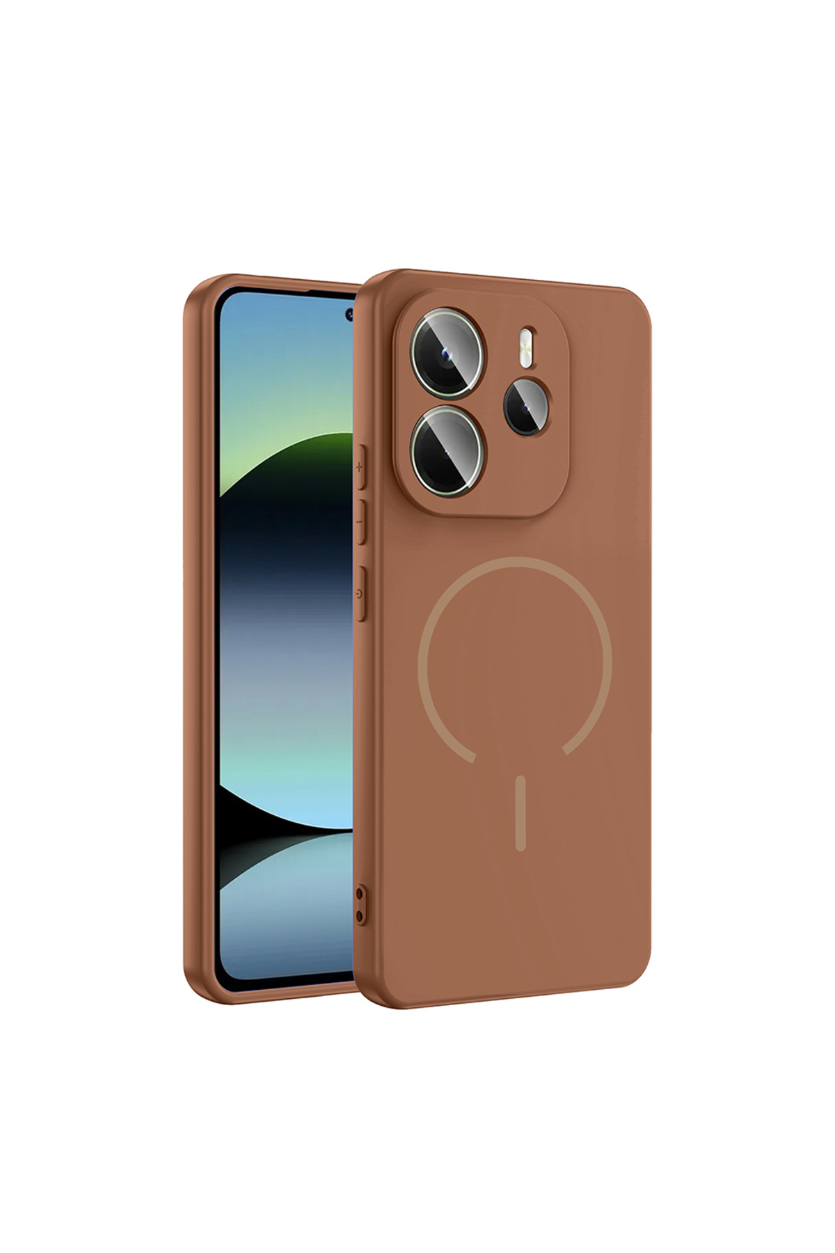 Lightweight Design Stylish Cover with Redmi Note 14 4G Compatible Magsafe Charge