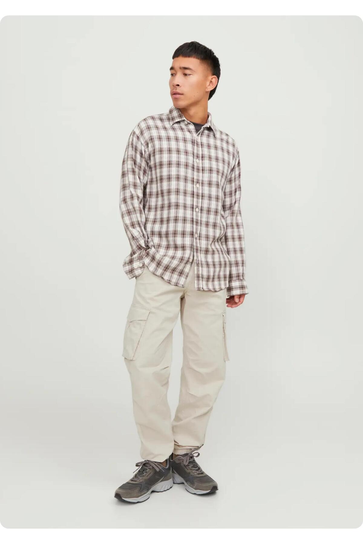 شلوار جین مردانه جک اند جونز مدل 12242264 جک اند جونز شلوار Jack & Jones