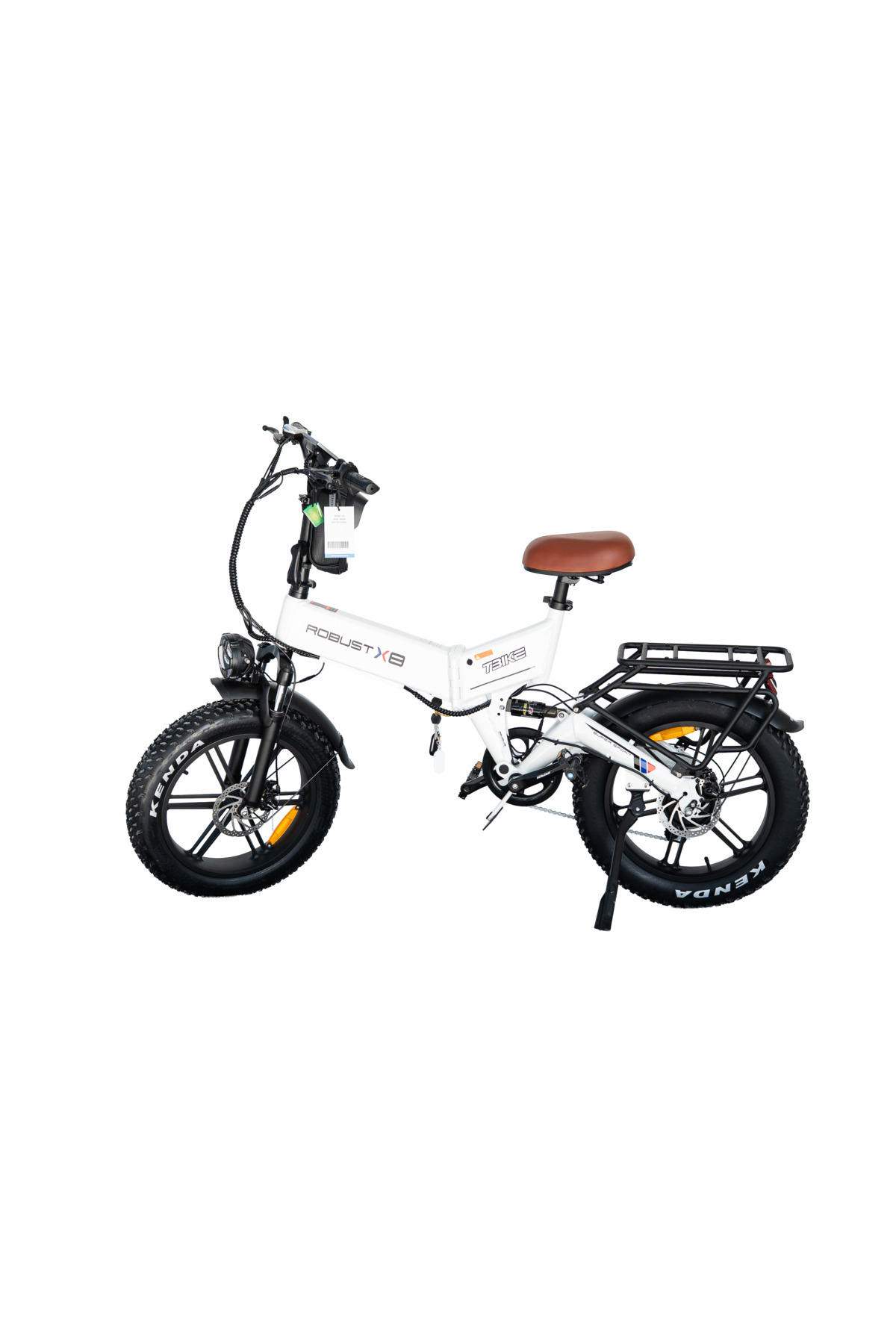 TBIKE T-Bike Robust X8 250W Katlanabilir Elektrikli Bisiklet Beyaz