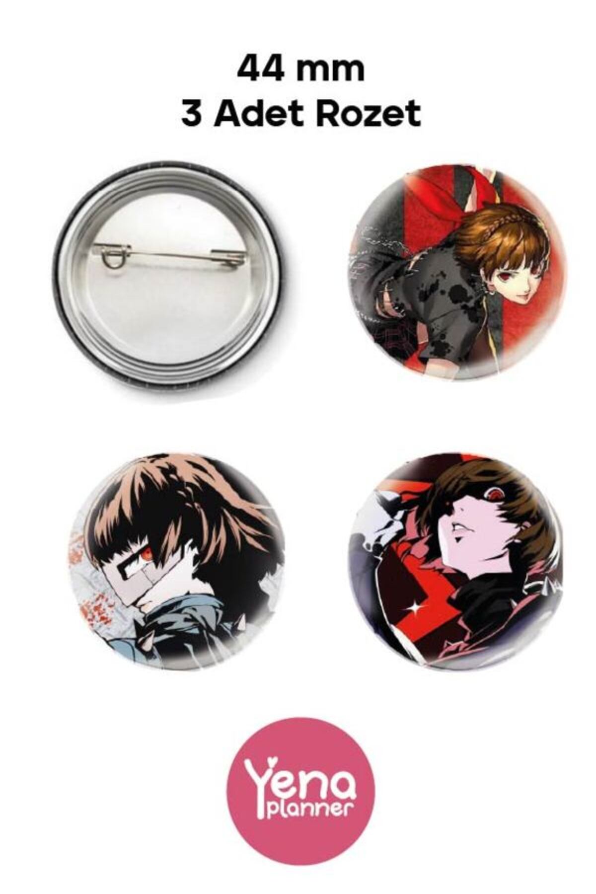 Persona 5 Bag Ornament Set / Badge Set