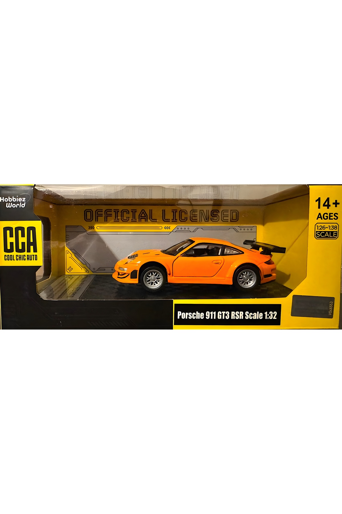 HOBBİEZ WORLD CCA Cool Chic Auto Porsche 911 GT3 RSR Diecast Model