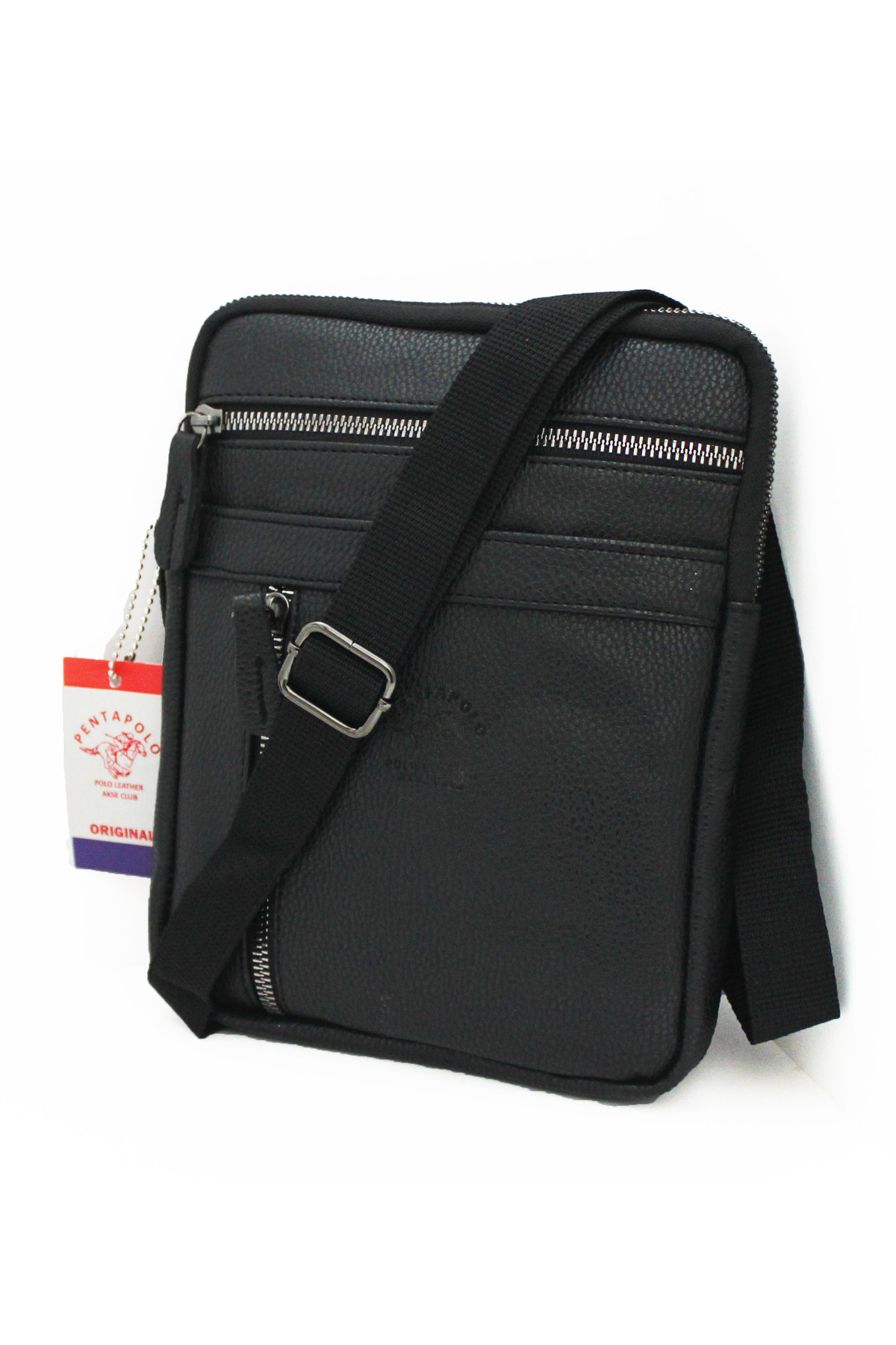 PENTA POL - O  Çok Gözlü Mini Boy Postacı Model Erkek Çanta - Görsel 3