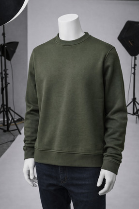 MARS WEAR Bisiklet Yaka Sweatshirt