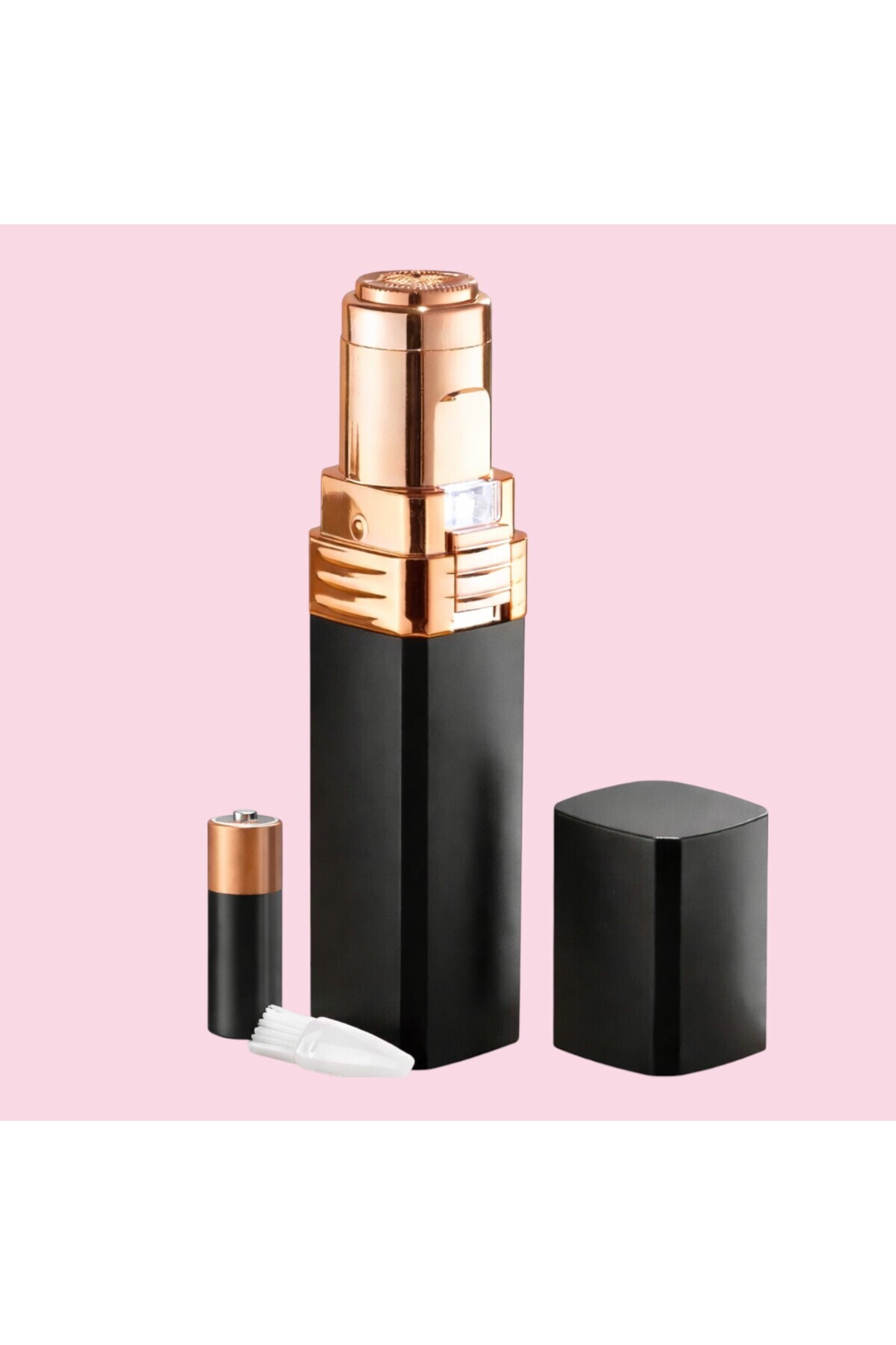Mini Tıraş Makinesi Epilasyon LED Işıklı, Yüz, Koltuk altı, Bikini Bölgesi Çok Amaçlı, Ergonomik — NDG406813409762100 — تصویر 3 از 7