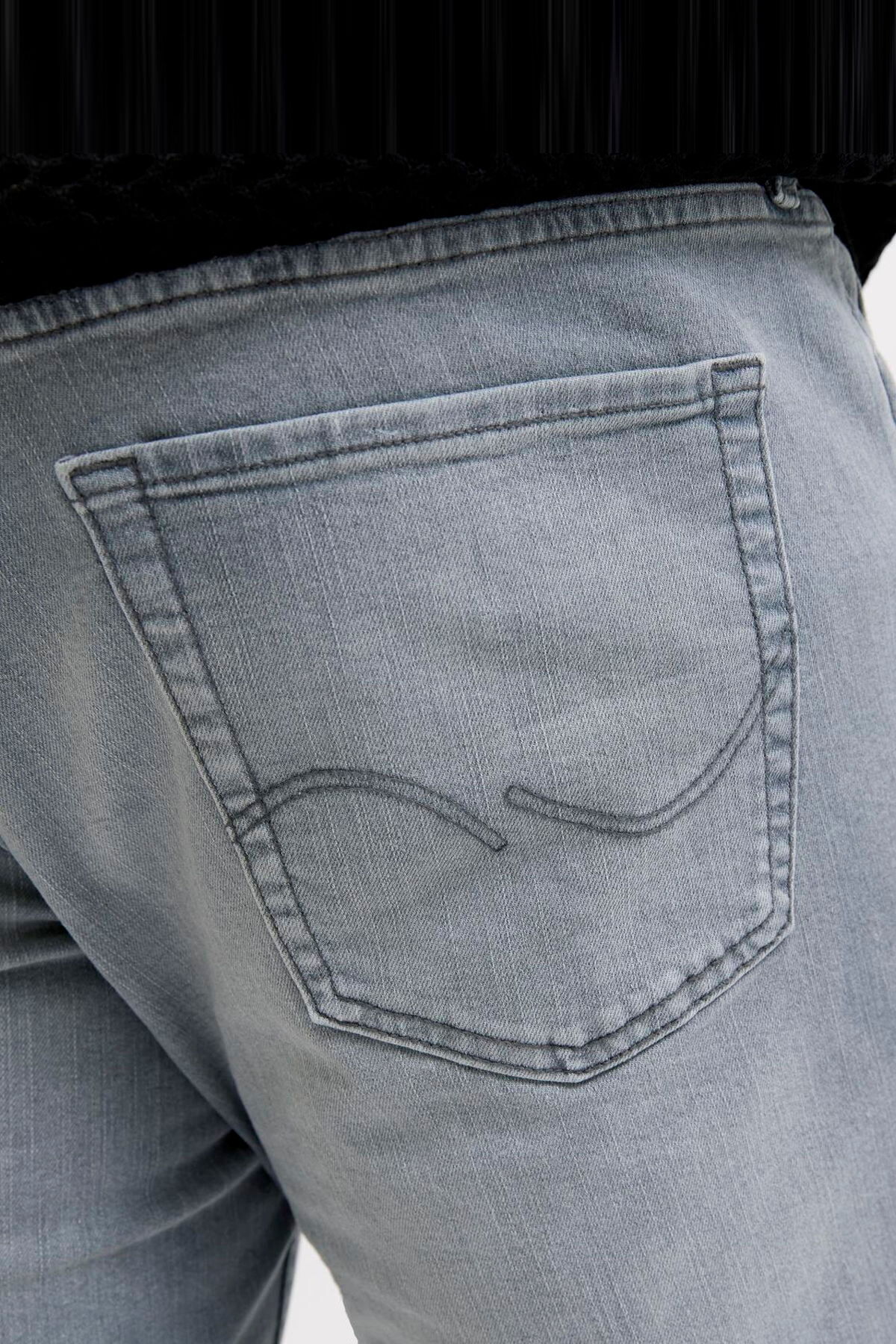 شلوار جین مردانه راسته فاق کوتاه | جک اند جونز Jack & Jones 12293558 - تصویر 8