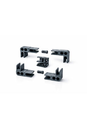 SineklikStoree Plise Sineklik Aksesuar Seti Köşe Takozu & Bağlantı Aparatı Da...