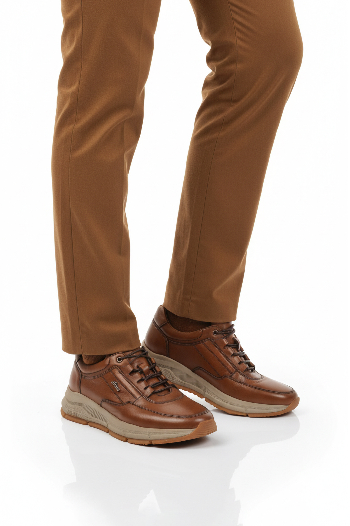 Fosco Taba Hakiki Deri Erkek Casual Ayakkabı 3146 M - Fiyatı