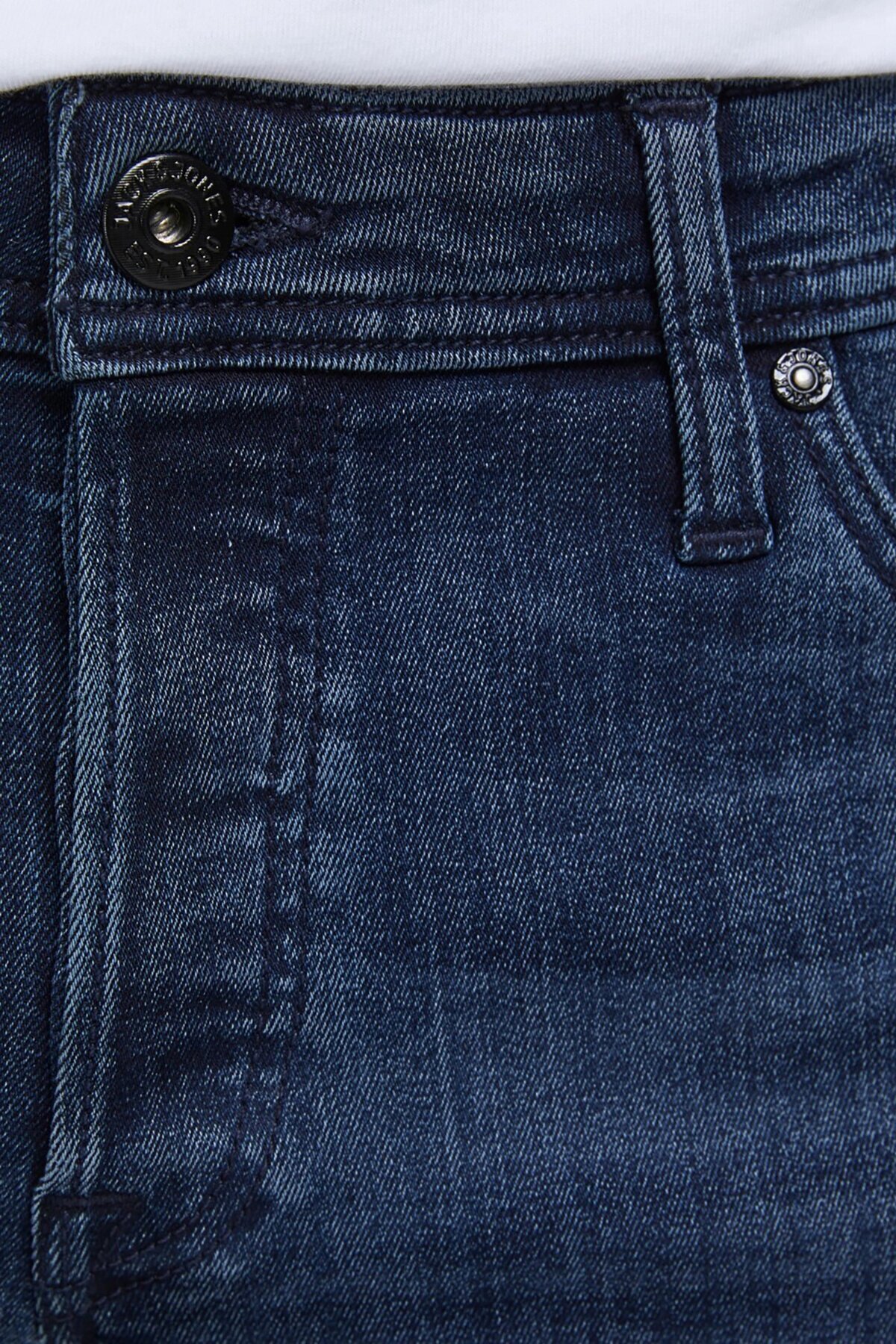 شلوار جین مردانه راسته فاق کوتاه | جک اند جونز Jack & Jones 12173407 - تصویر 5