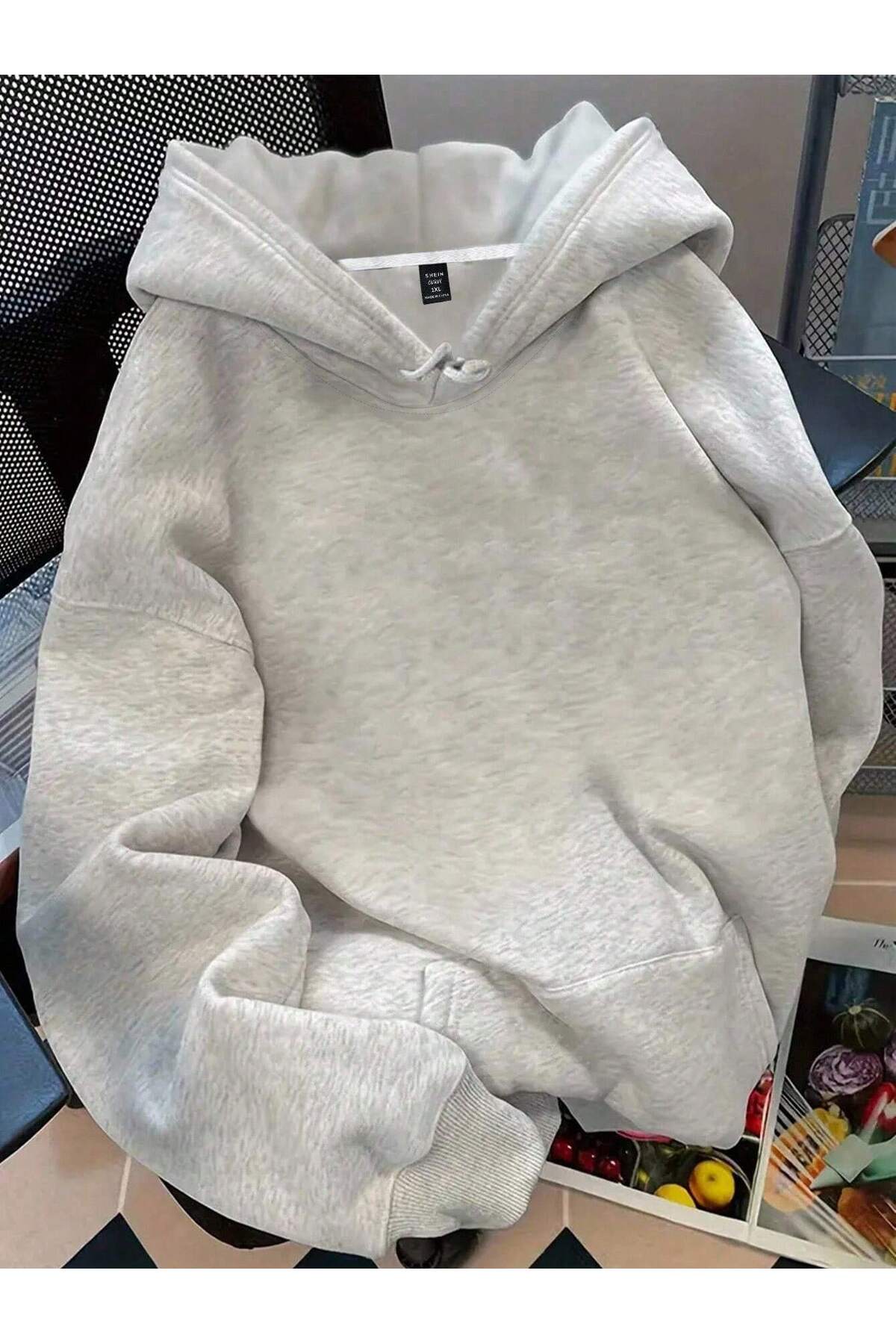 DAXİS Sportwear Company  UNISEX Kapüşonlu Kanguru Cepli Sweatshirt