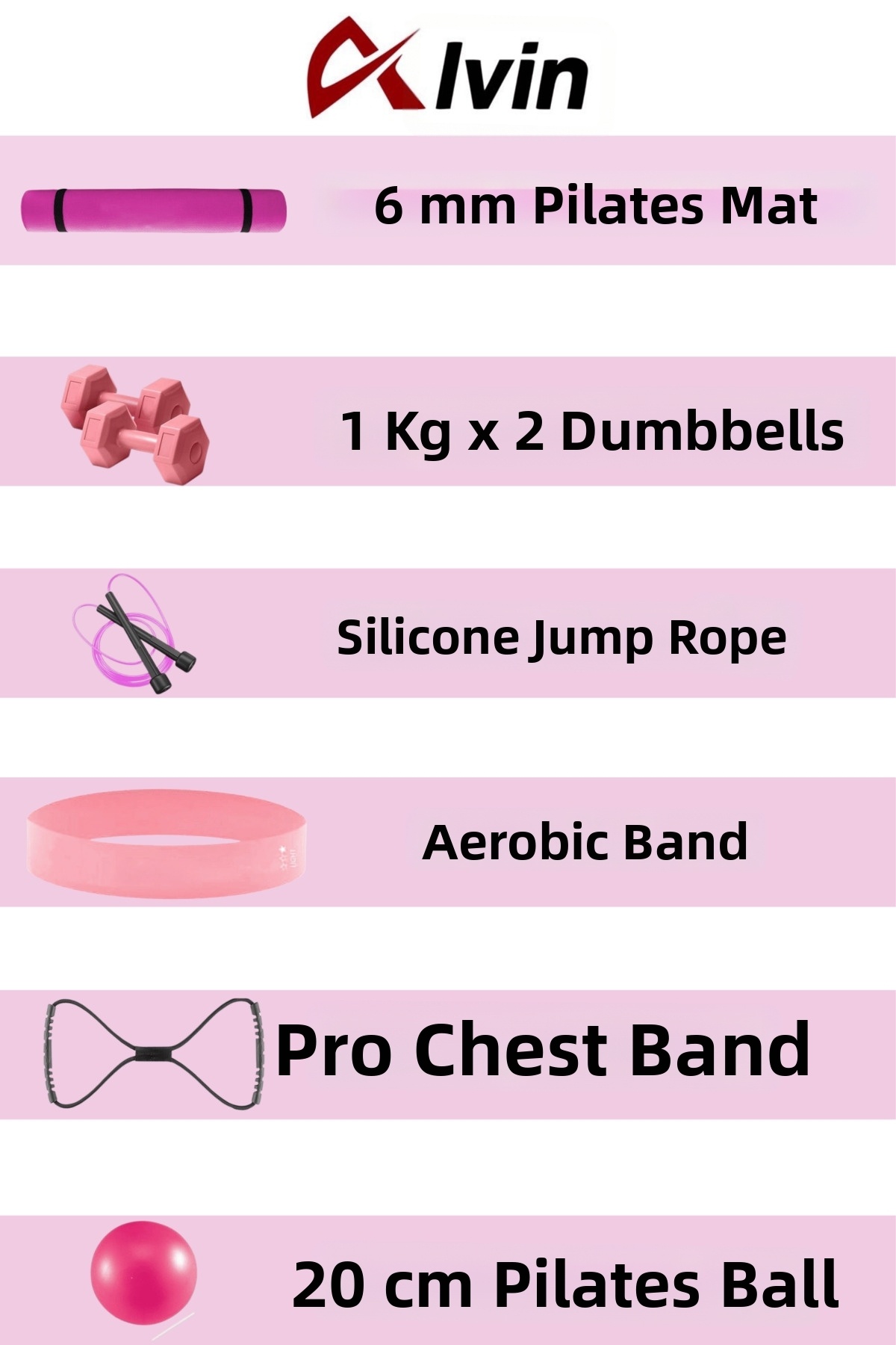 مجموعة بيلاتيس مثالية للياقة البدنية لكامل الجسم -...