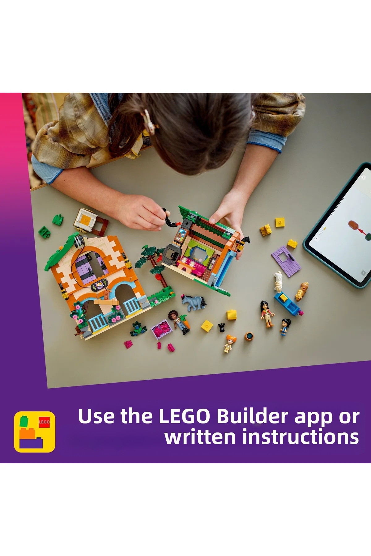 ® مزرعه و اصطبل پونی دوستان ۴۲۶۵۴ – مجموعه ساختنی اسباببازی خلاقانه برای کودکان ۷ سال به بالا (۷۲۷P)