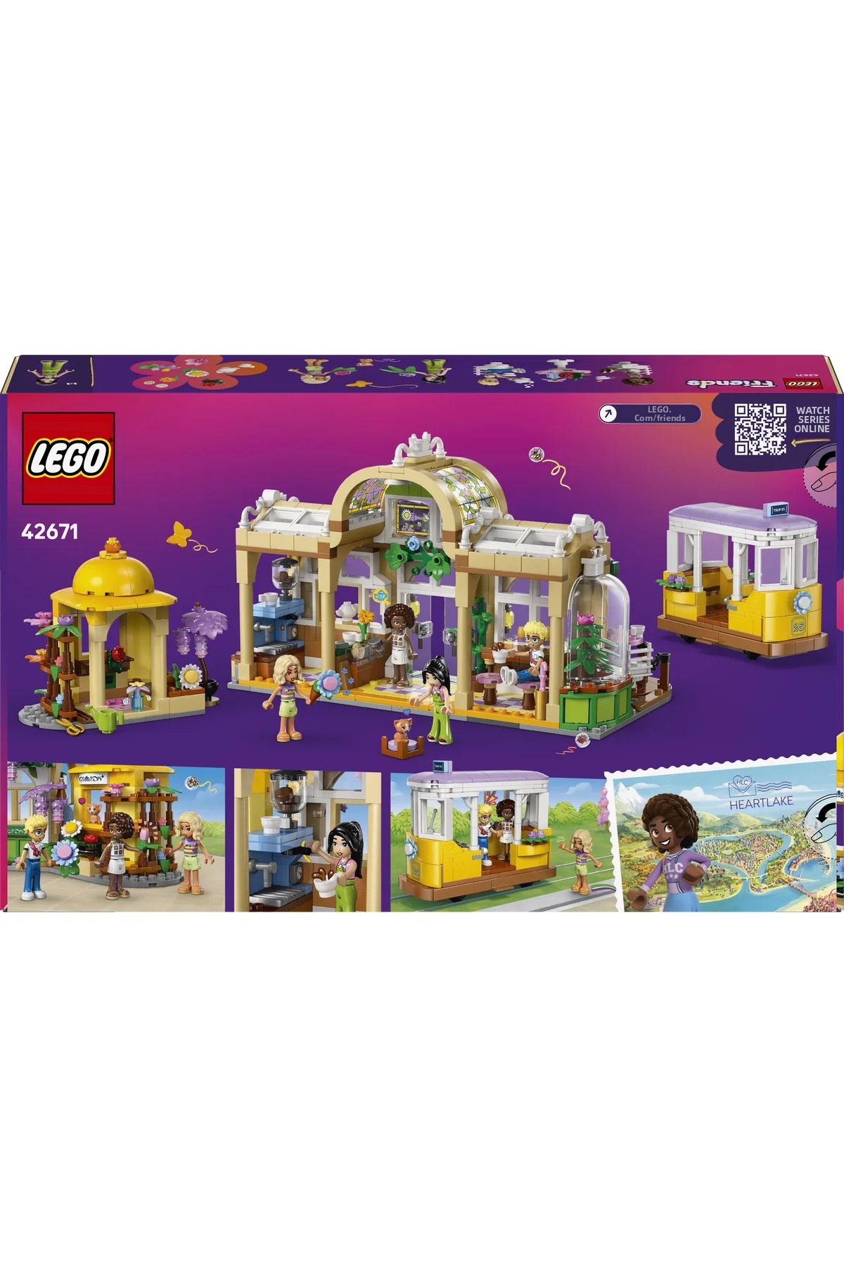 کافه گیاه و گل فروشی فرندز ® ۴۲۶۷۱ – مجموعه ساختنی اسباب‌بازی خلاقانه برای کودکان ۹ سال به بالا (۱۱۳۸)