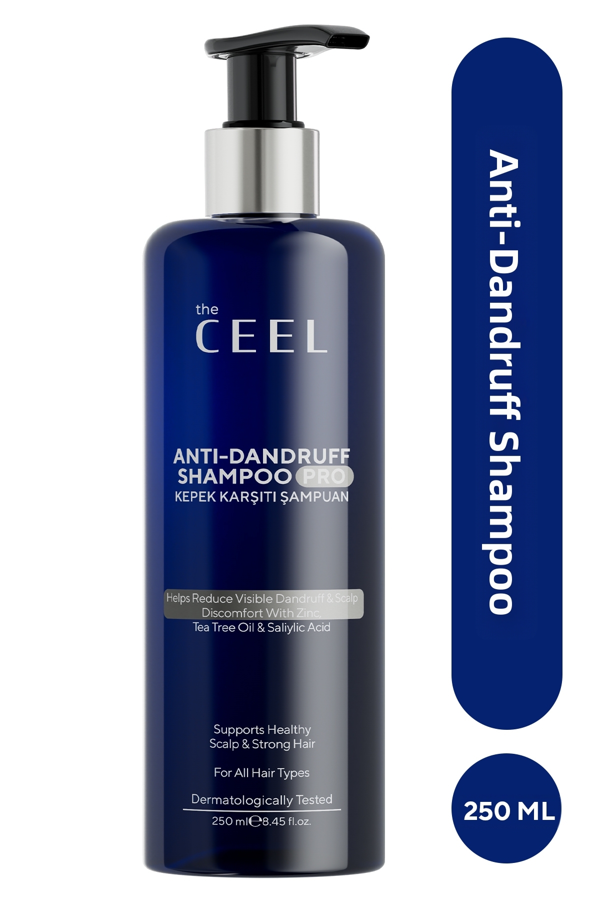 The Ceel Anti-Dandruff and Scalp Care Shampoo Zinc, Salicylic Acid