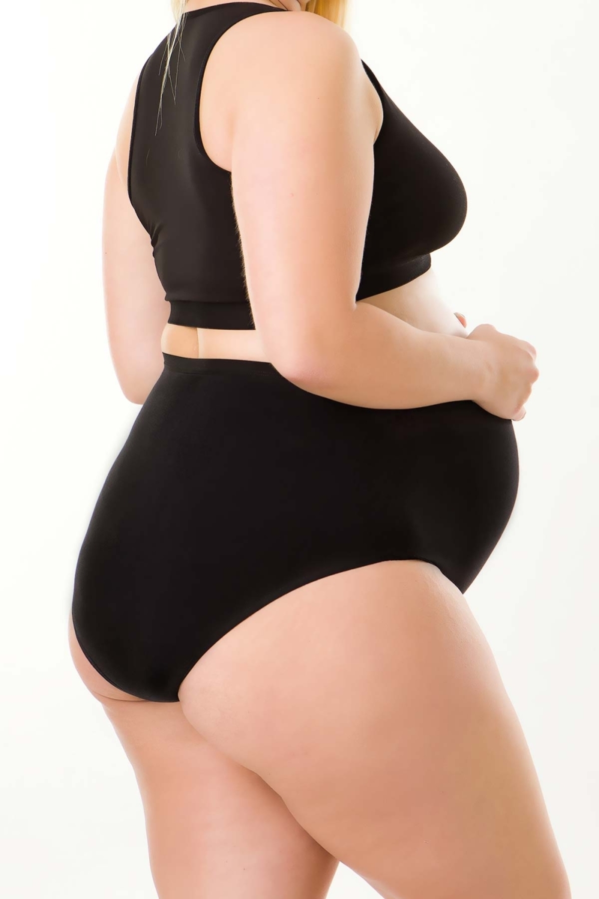 par lingerie pl Hamile Külot Modal Siyah fotoğrafı 4 (önizleme)