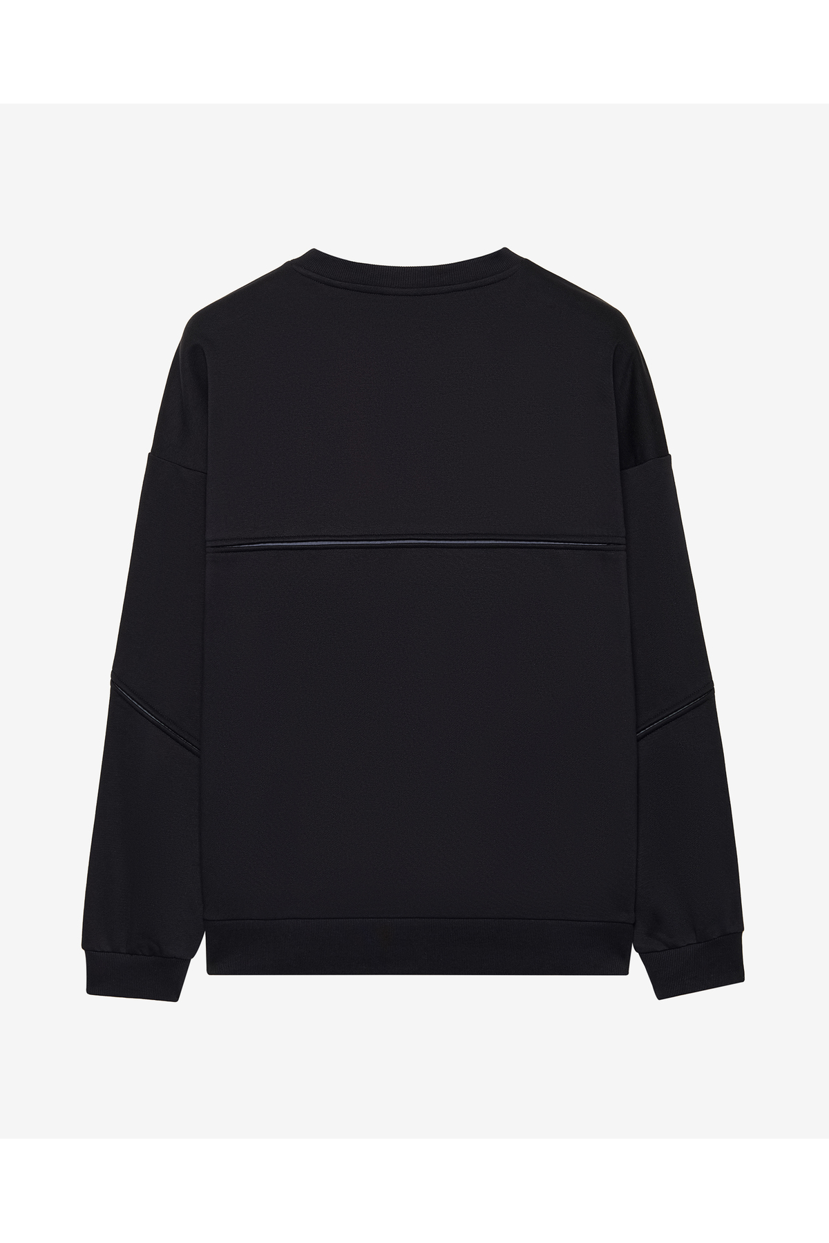 SKECHERS M Crewneck Sweatshirt Erkek Siyah Sweatshirt S2520229-3817 görsel 2