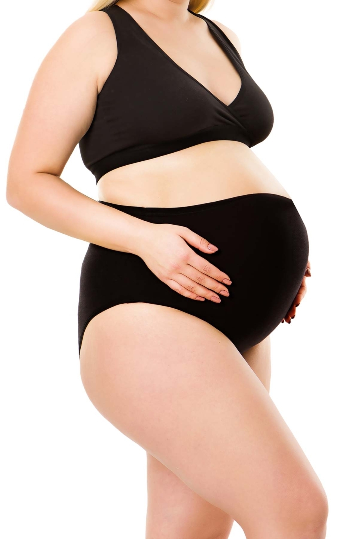 par lingerie pl Hamile Külot Modal Siyah fotoğrafı 3 (önizleme)