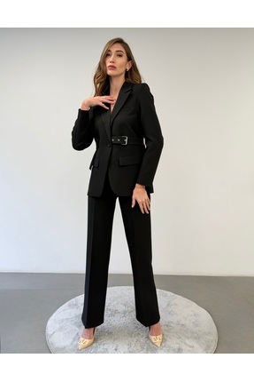 ossons Kemerli Ceket Takım Elbise