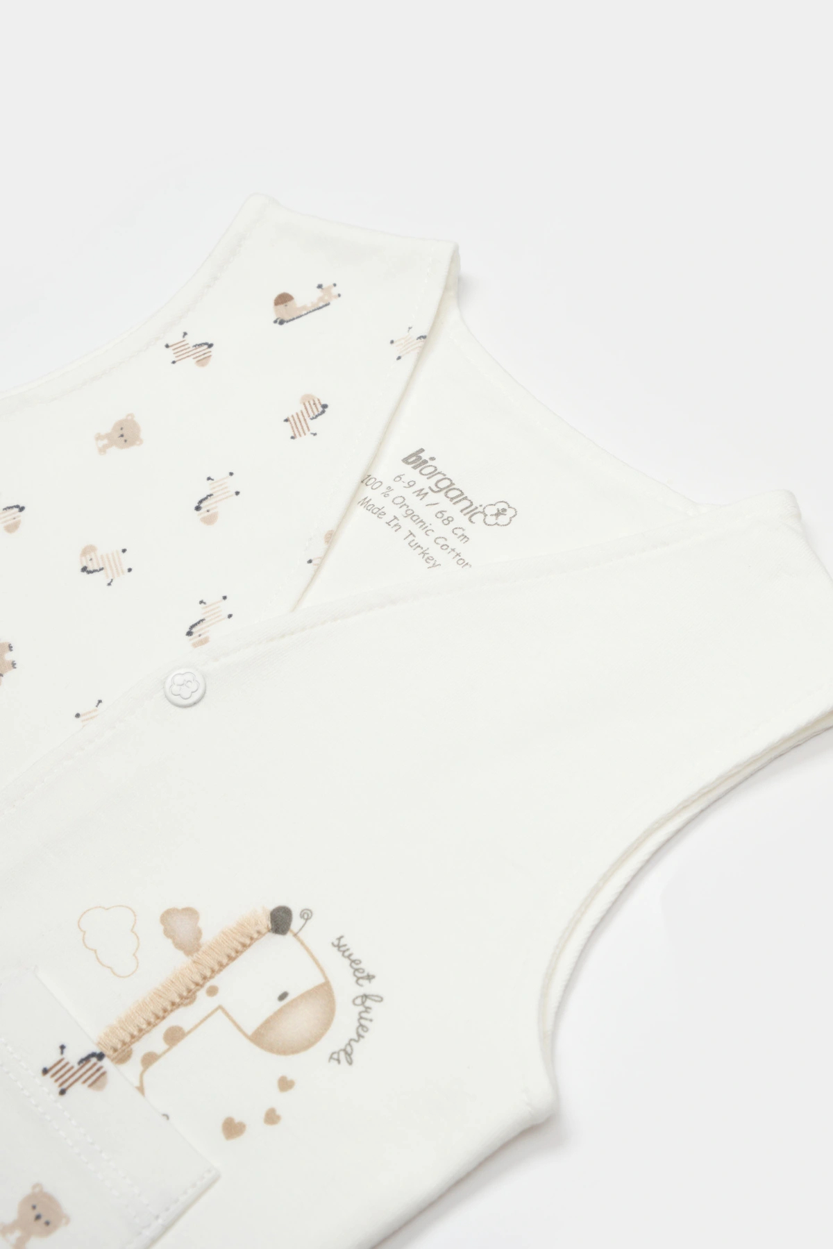 Biorganic Hayvanlı Yelek fotoğrafı 4 (önizleme)