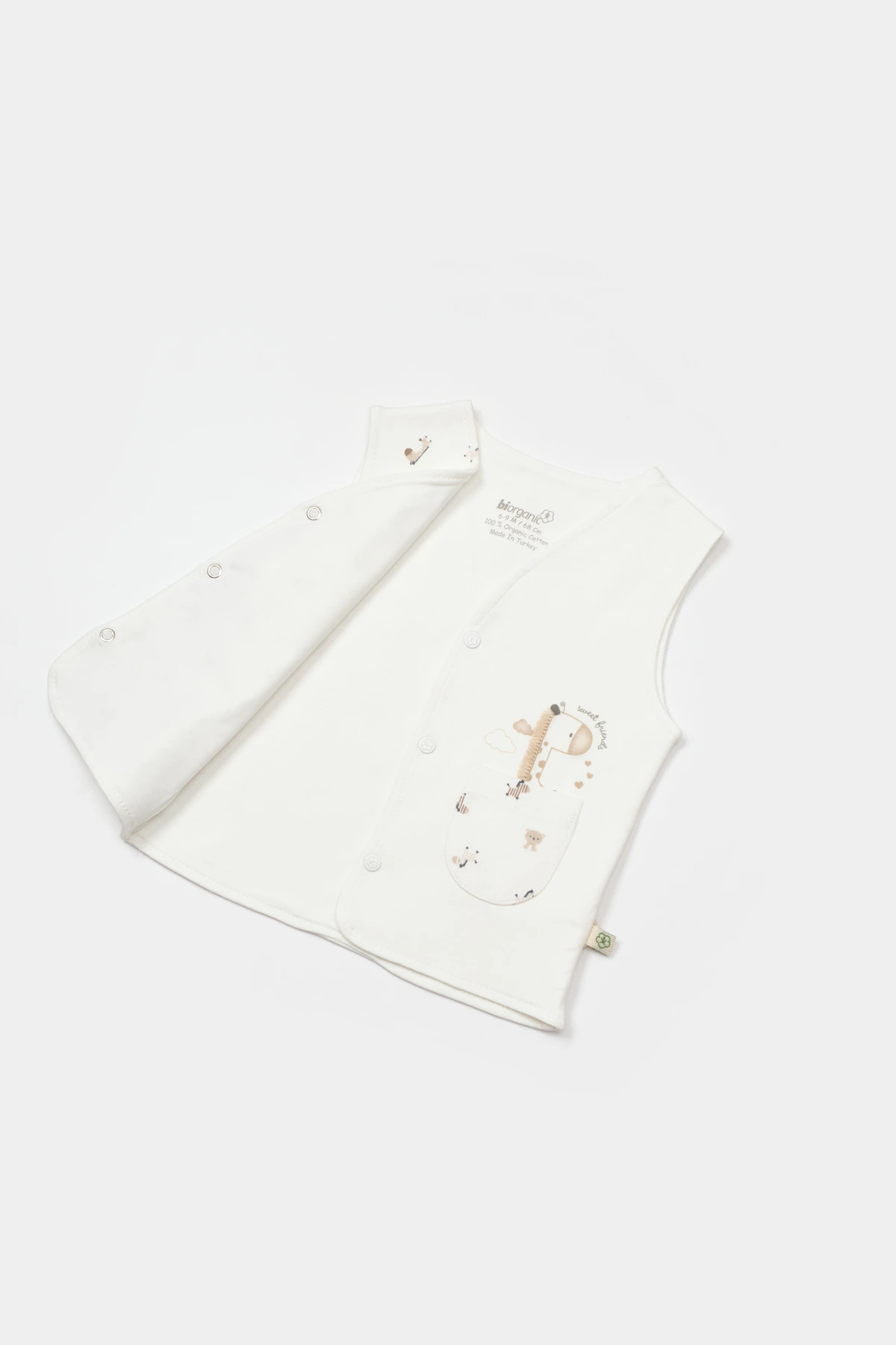 Biorganic Hayvanlı Yelek fotoğrafı 5 (önizleme)