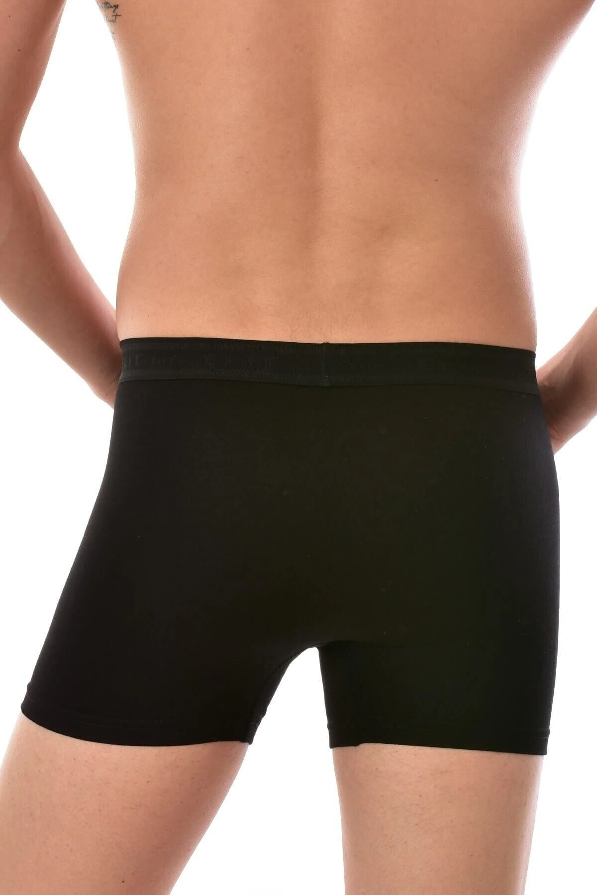 Tutku Elit Erkek Siyah 3 Adet Elit Modal Elasthan Boxer 1251 görsel 2