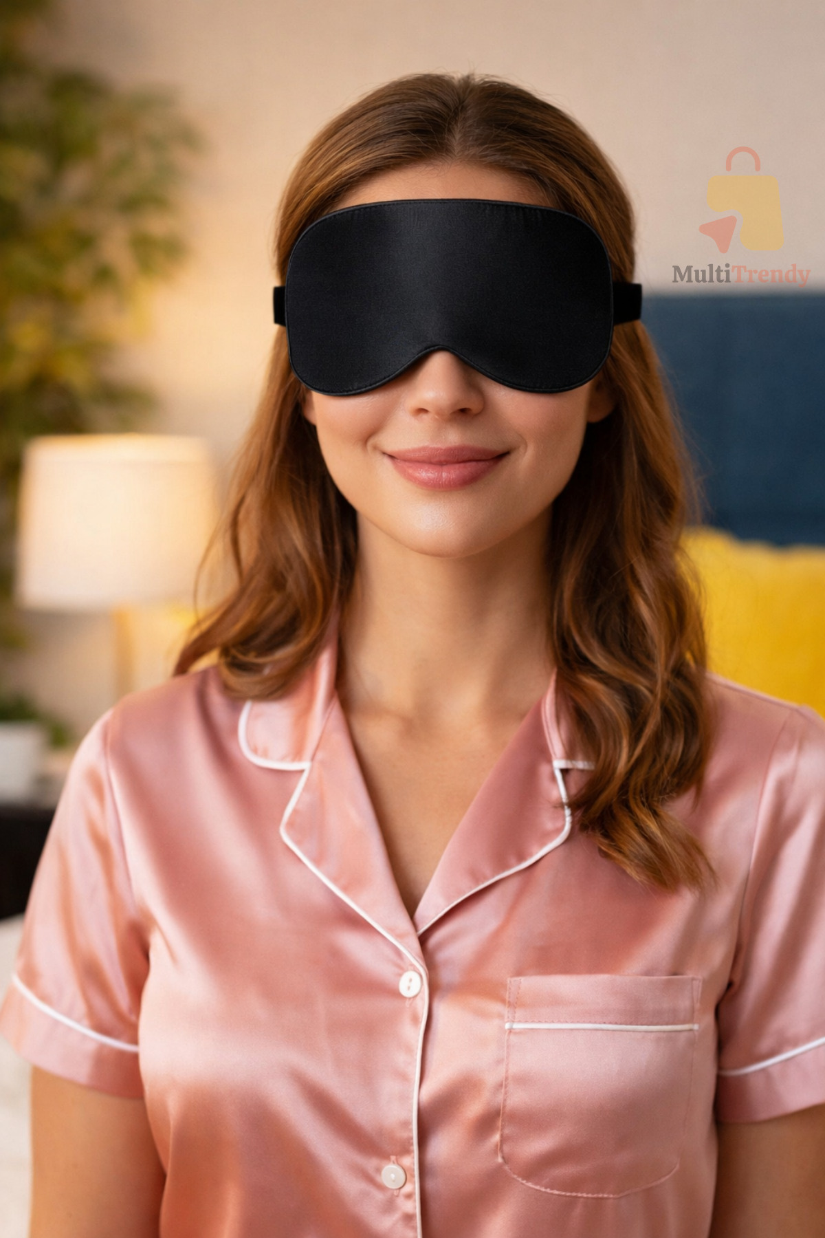 HASBY Yoga Göz Bandı Siyah – Meditasyon ve Derin Rahatlama İçin Unisex Yumuşak Uyku Göz Maskesi