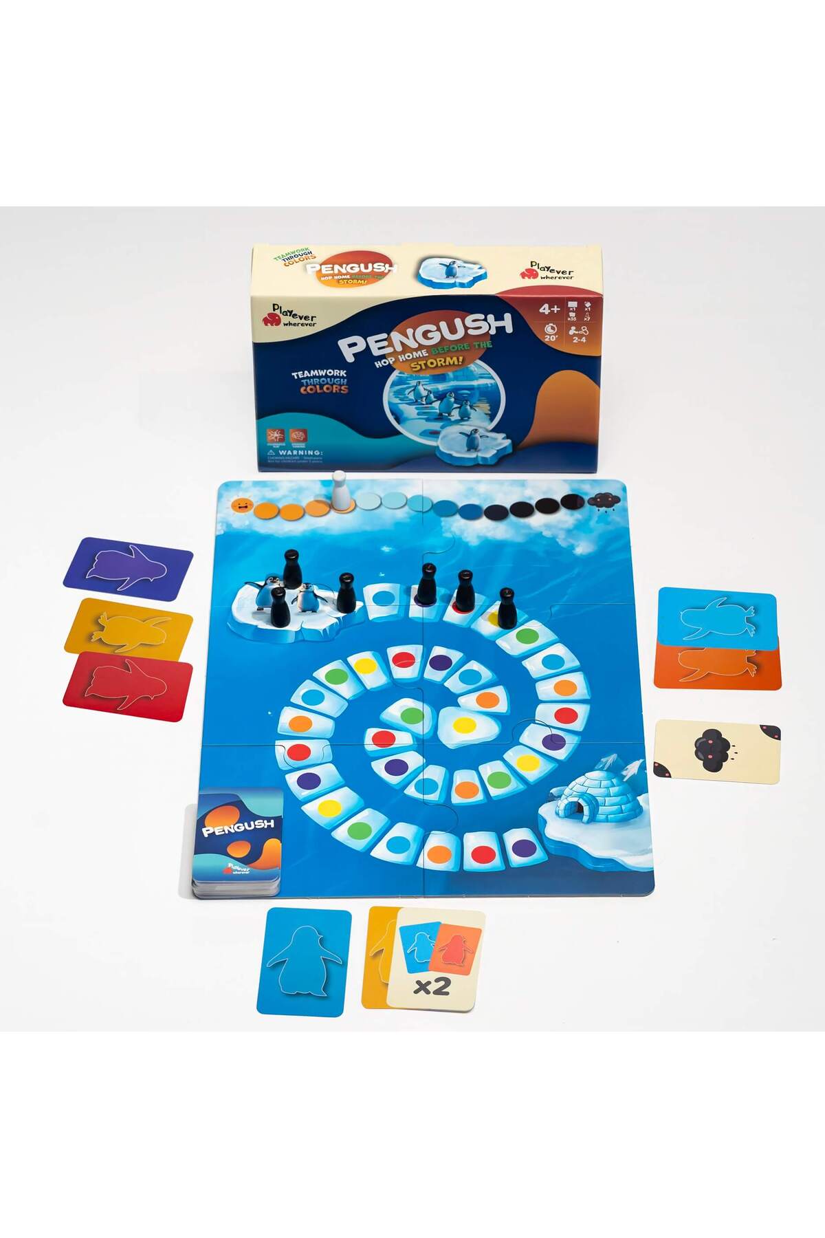 پنگوش، بازی تیمی برای پرورش تفکر استراتژیک (سنین ۴ تا ۷ سال)