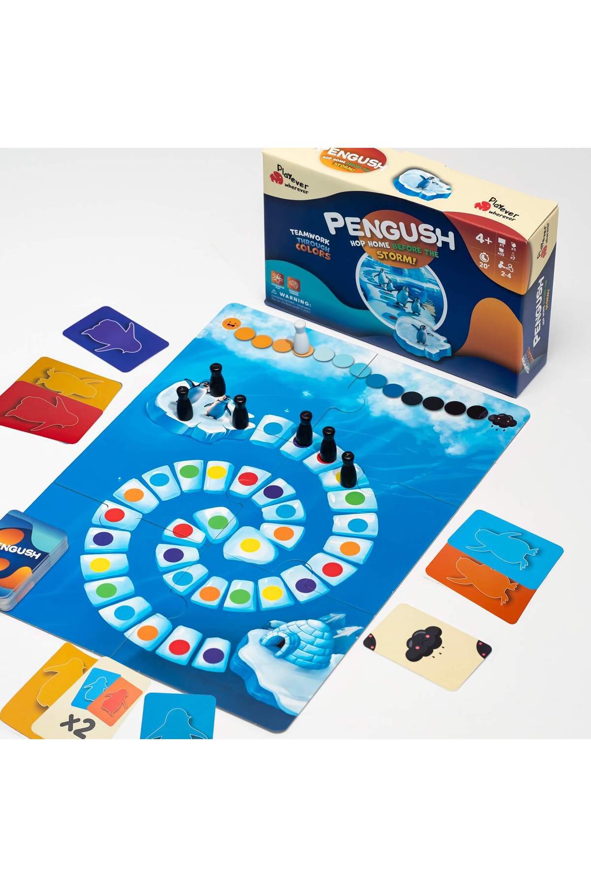 پنگوش، بازی تیمی برای پرورش تفکر استراتژیک (سنین ۴ تا ۷ سال)