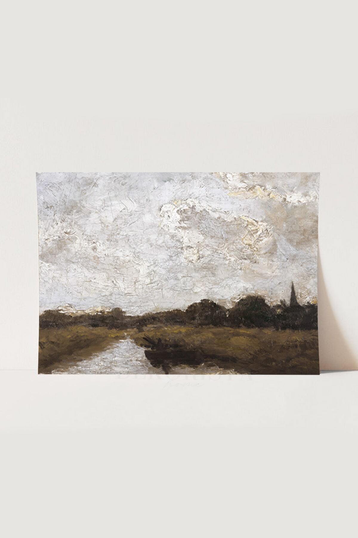 Landscape Vintage Poster, Gallery Wall, Art Print, Home Decorista, LND14
