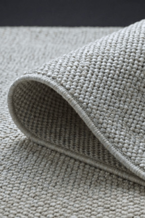 Anaska Home Modern Desenli Gümüş Sisal Yumuşak Jüt Halı Oturma Odası Halısı S...