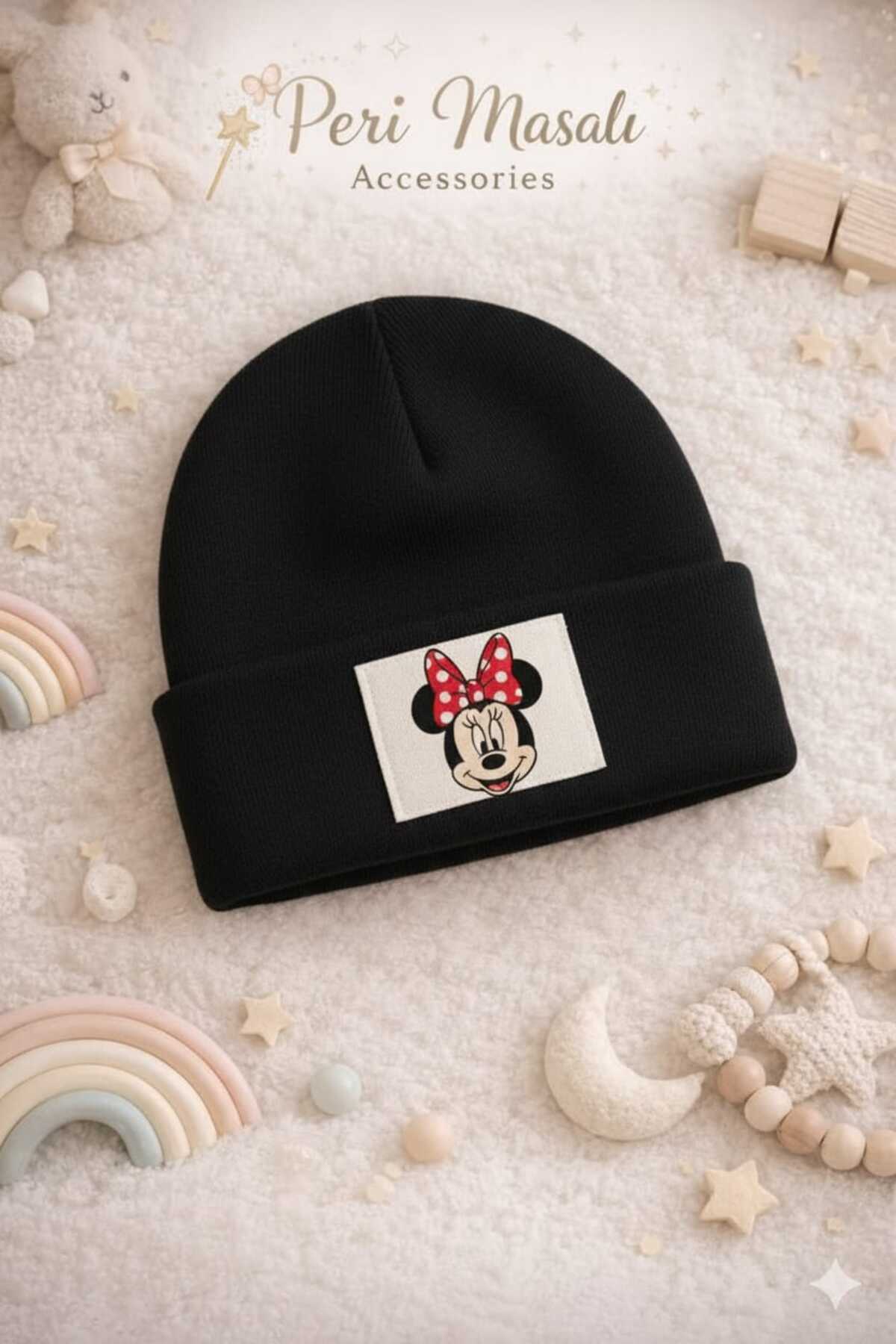 Peri Masalı Bebek/çocuk Kaşkorse Bere fotoğrafı 2 (önizleme)