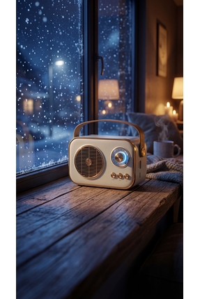 shop Nostaljik Radyo- Bluetooth- Sd- USB Girişli