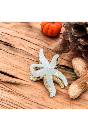 NO BRAND Mandal toka,deniz yıldızı toka,tasarım toka