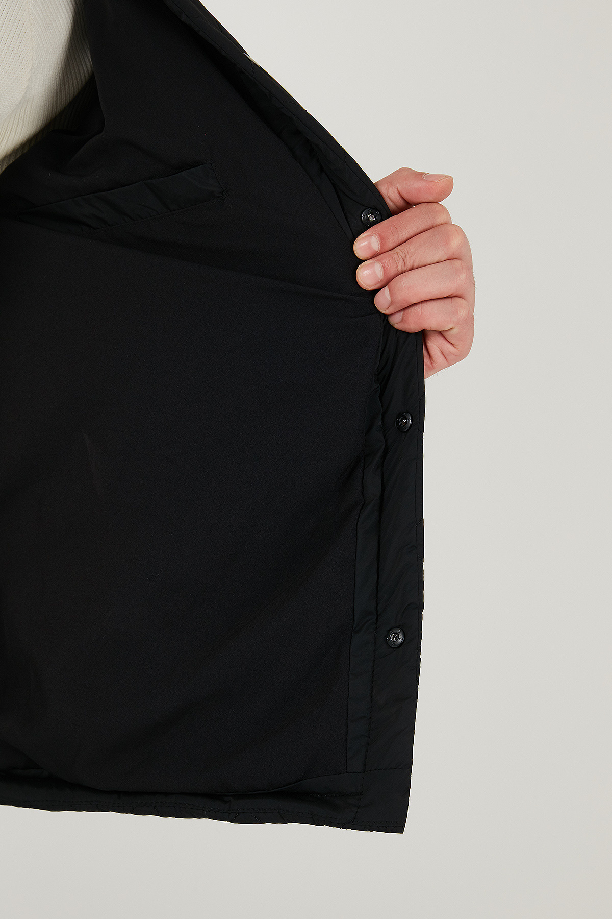 Buratti  Kapitoneli Regular Fit Kadife Detaylı Mont Erkek MONT 497LEROY - Görsel 6