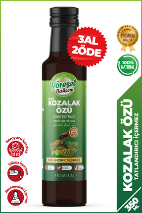 Yöresel Bahçem Kozalak Özü (350g)