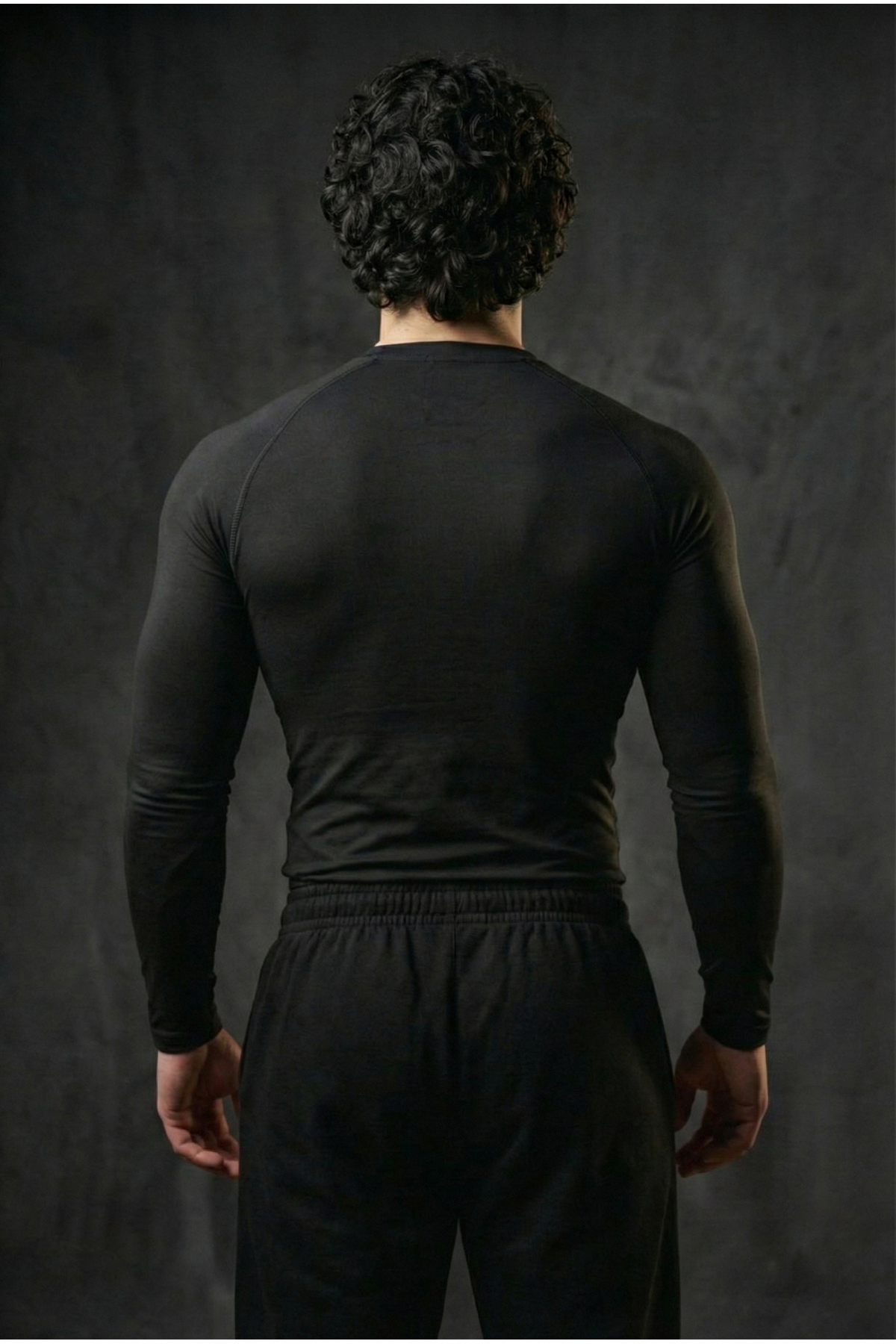 Liber Basic Uzun Kollu Compression T-shirt (SİYAH) görsel 4
