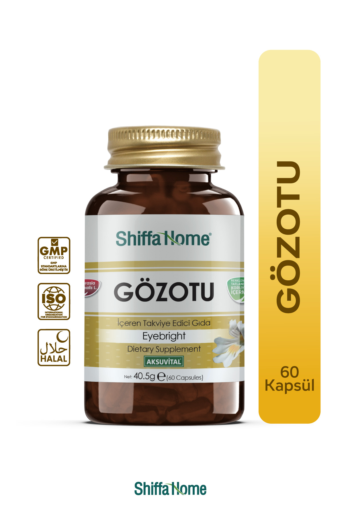 Shiffa Home Gözotu 60 Kapsül Göz Otu