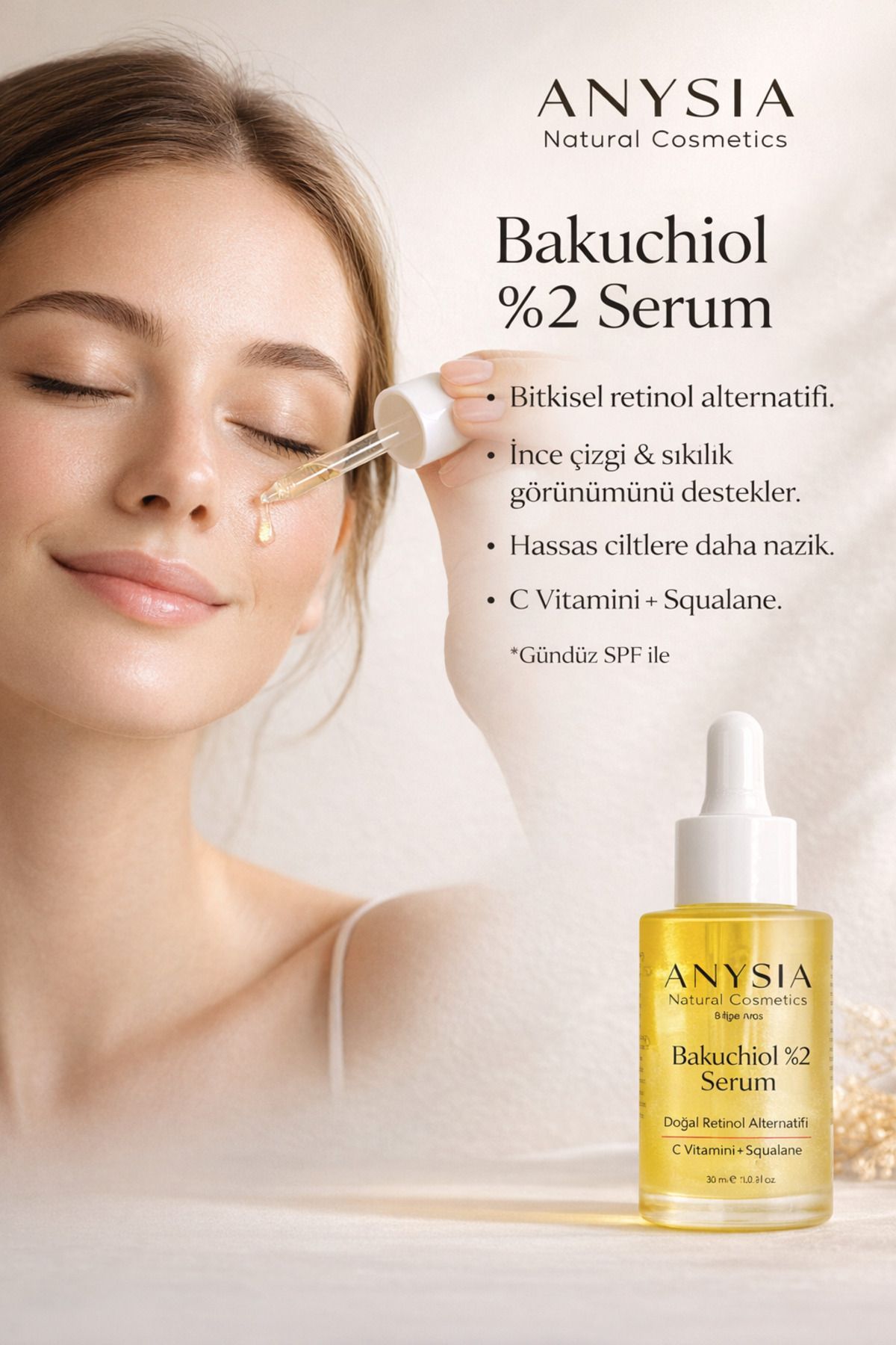 ANYSİA NATURAL %2 BAKUCHIOL SERUM - Fiyatı, Yorumları