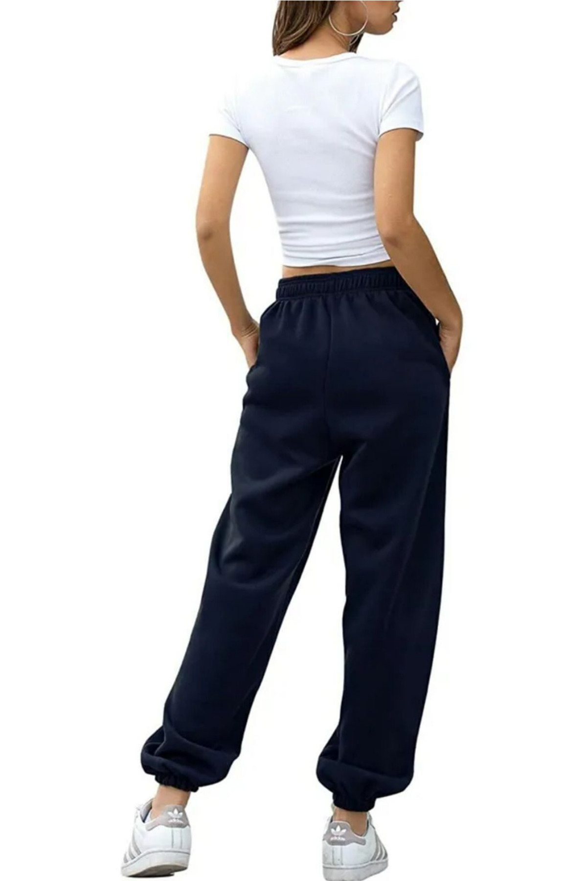 Mandlyz  Lacivert Salaş Kadın Eşfoman Altı - Görsel 2