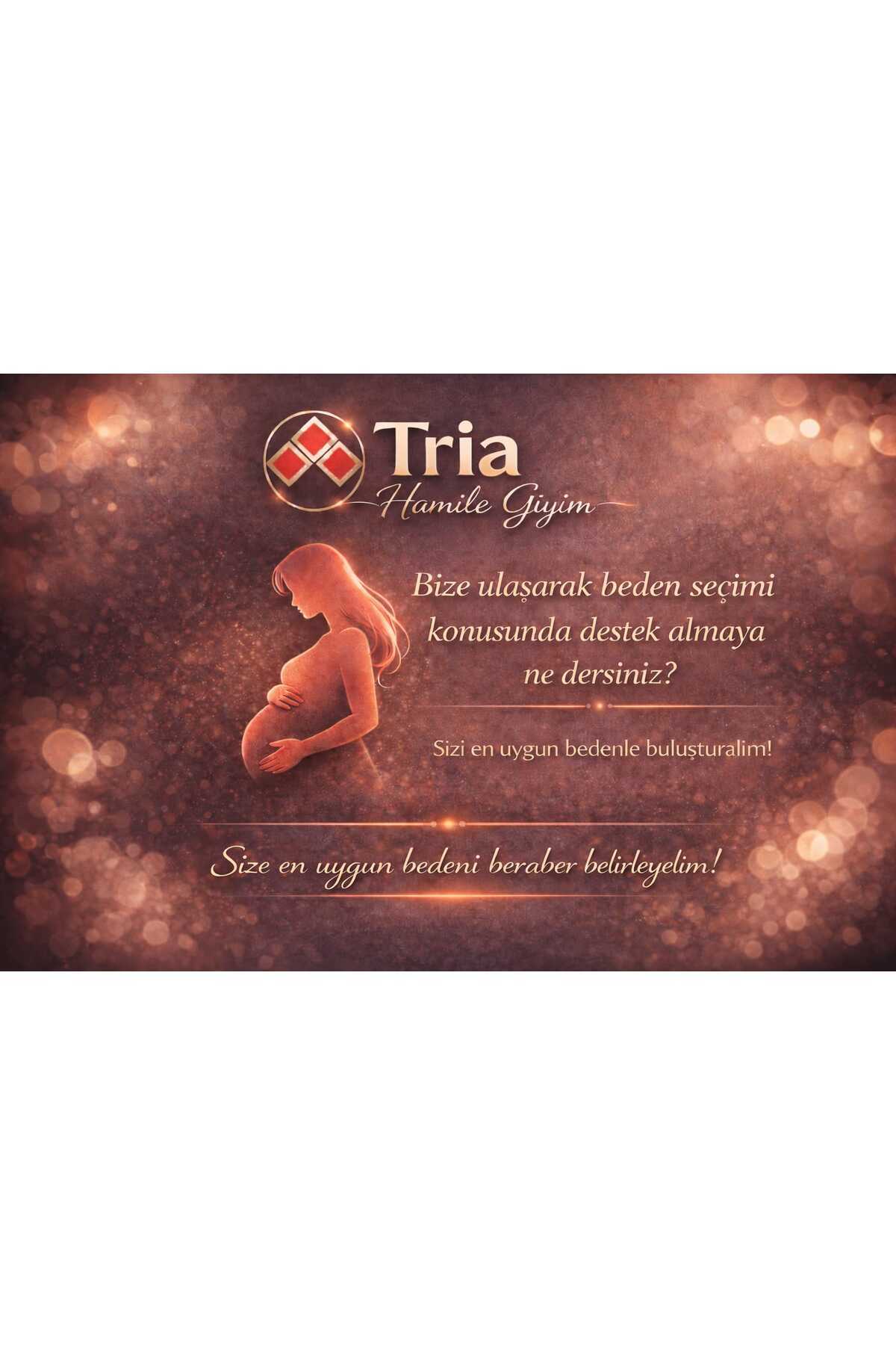 Tria Geniş Paça Kot Hamile Pantolon fotoğrafı 5 (önizleme)