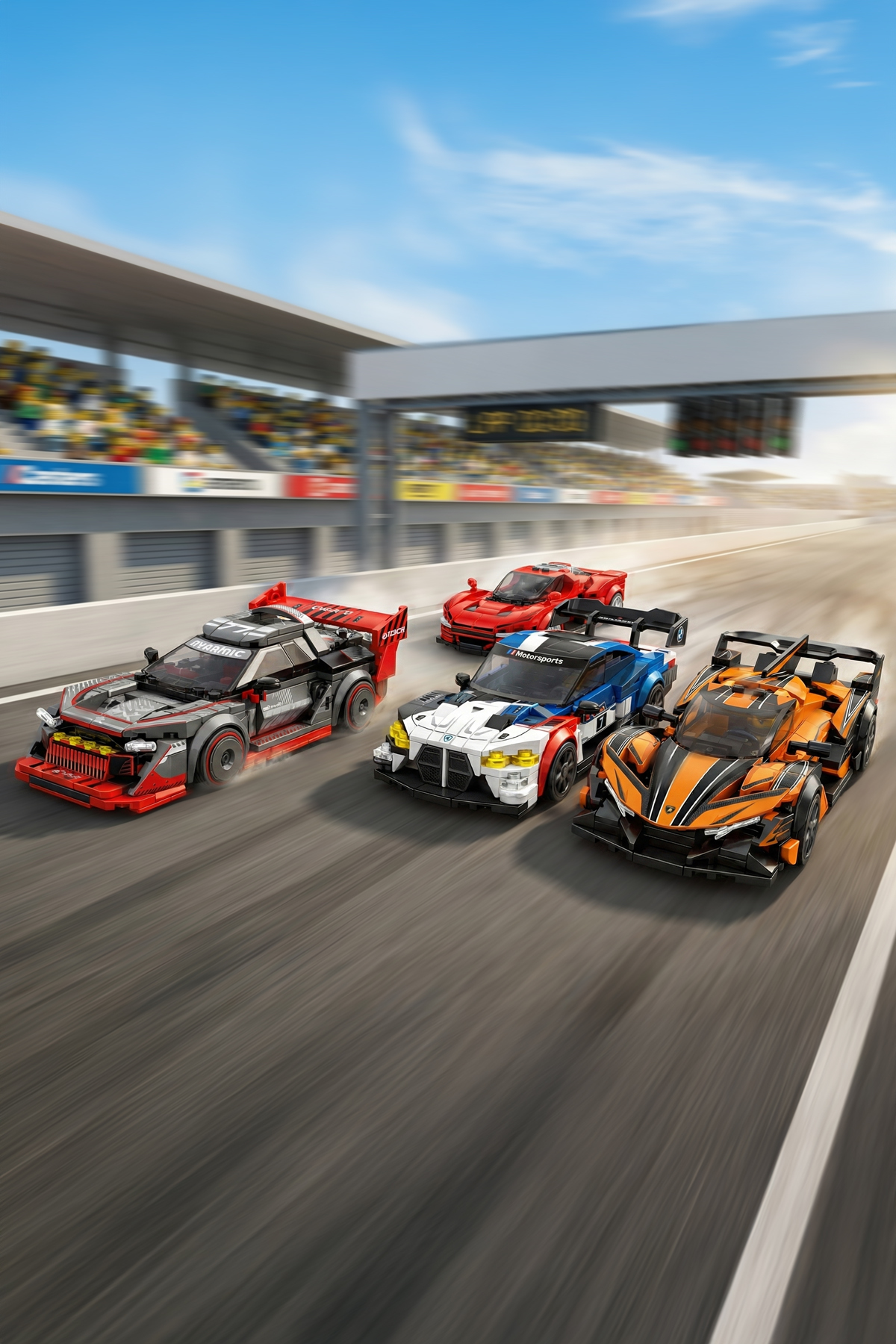 مجموعه بلوک‌های ساختمانی ردلاین فانتوم خودروهای لوکس – ۳۲۸ تکه