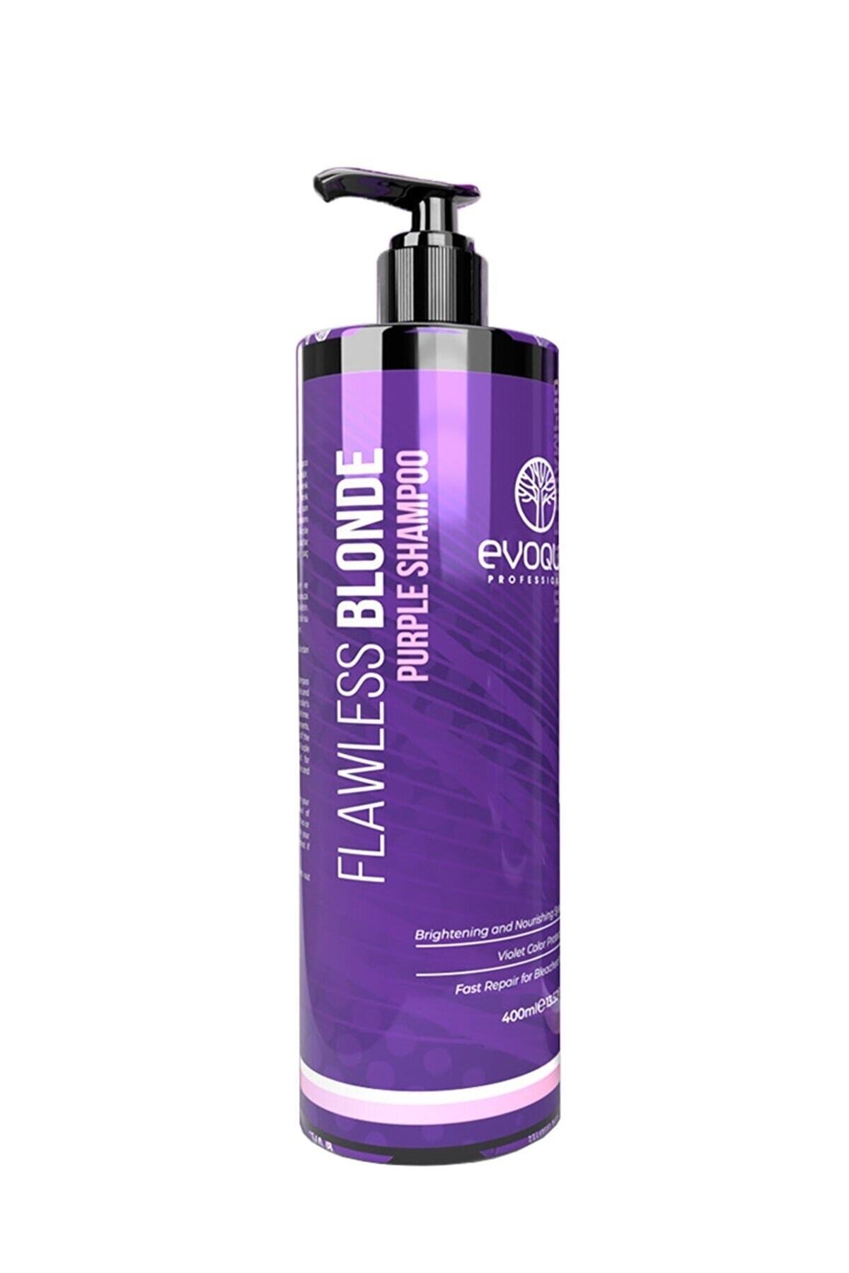 Evoque Flawless Blonde Şampuanı 400 Ml, Fön Suyu Ve Köpüğü 200 Ml.sarışın,gümüş Veplatin Saçlar Için — fzl0001evq0005 — تصویر 3 از 3