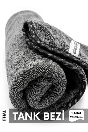 Ellesill İthal Ultrafiber Araç Kurulama Bezi Büyük Boy Leke Bırakmaz Oto Cam ...