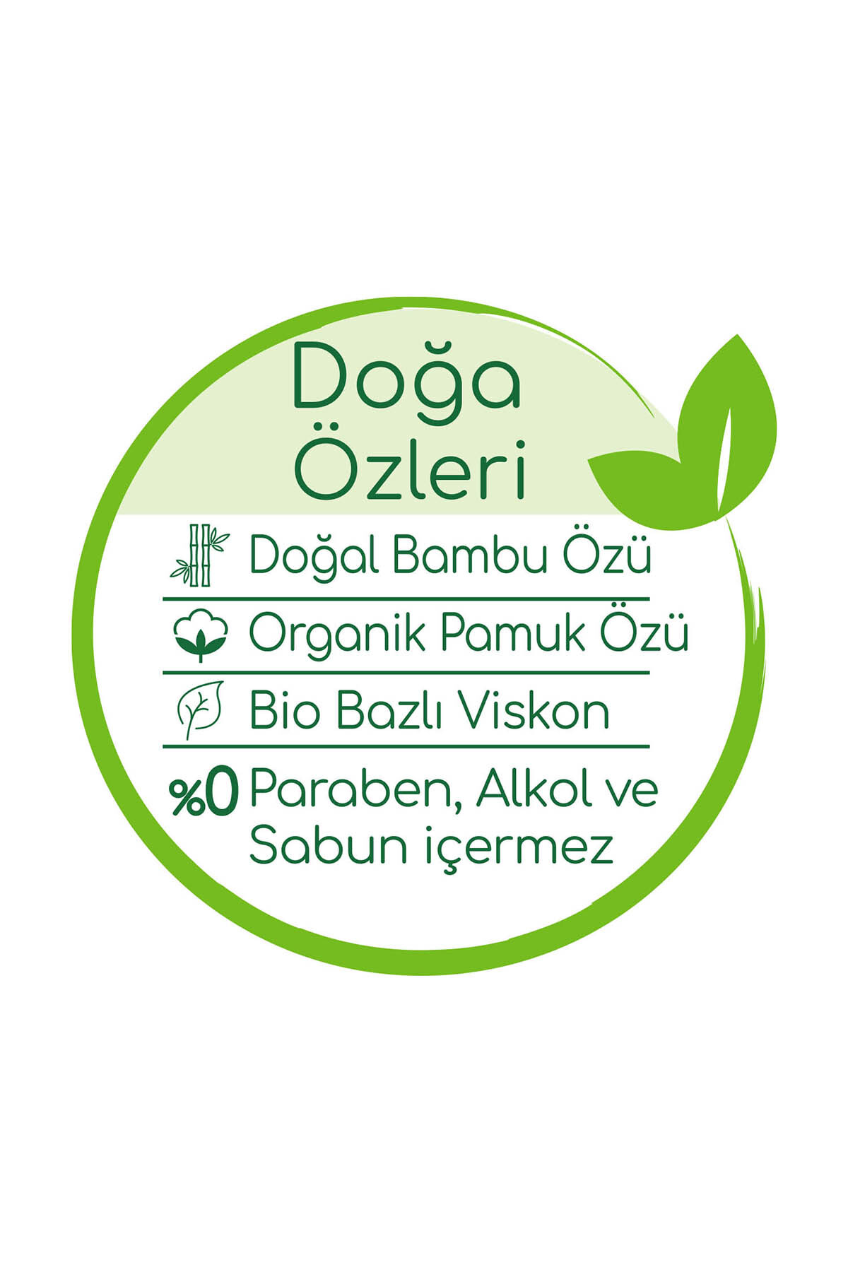 Bebem Natural Narin Dokunuş Islak Bebek Mendili 1620 Adet fotoğrafı 2 (önizleme)