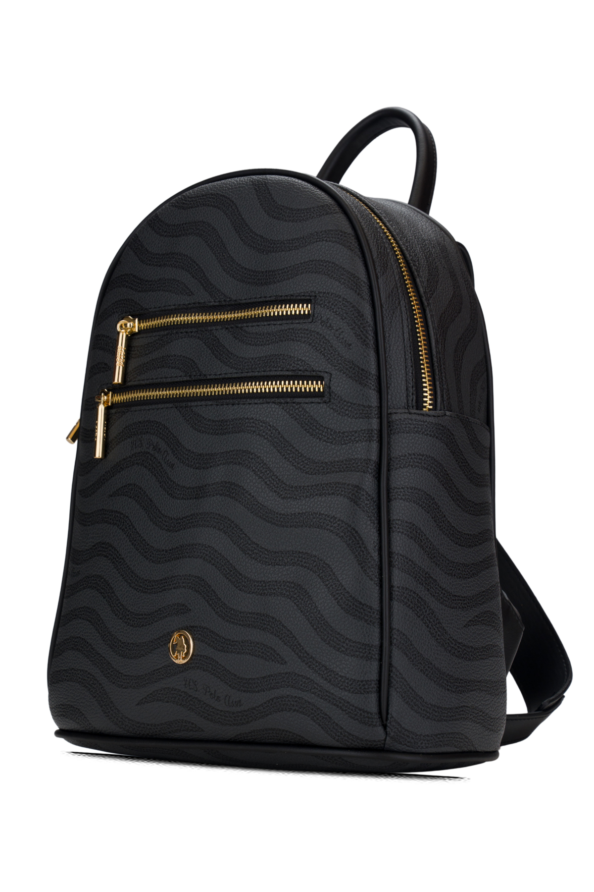 Us polo assn black faux leather backpack travel backpack NEW U.S. POLO ASSN. backpack New Jones Backpack Black | Buy bags  main image 2