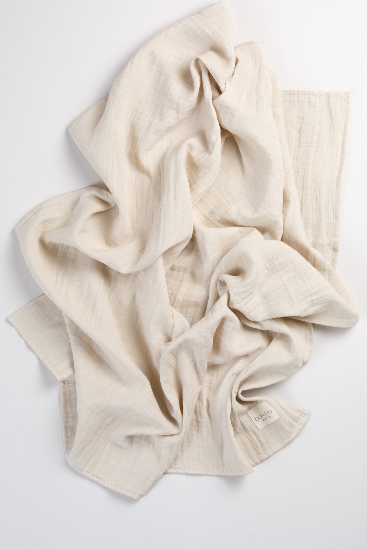 Bondberro 3 Adet Çok Amaçlı Müslin Örtü & Battaniye 2 Katlı %100 Pamuk Xl Boy 100 X 85 Cm fotoğrafı 7 (önizleme)