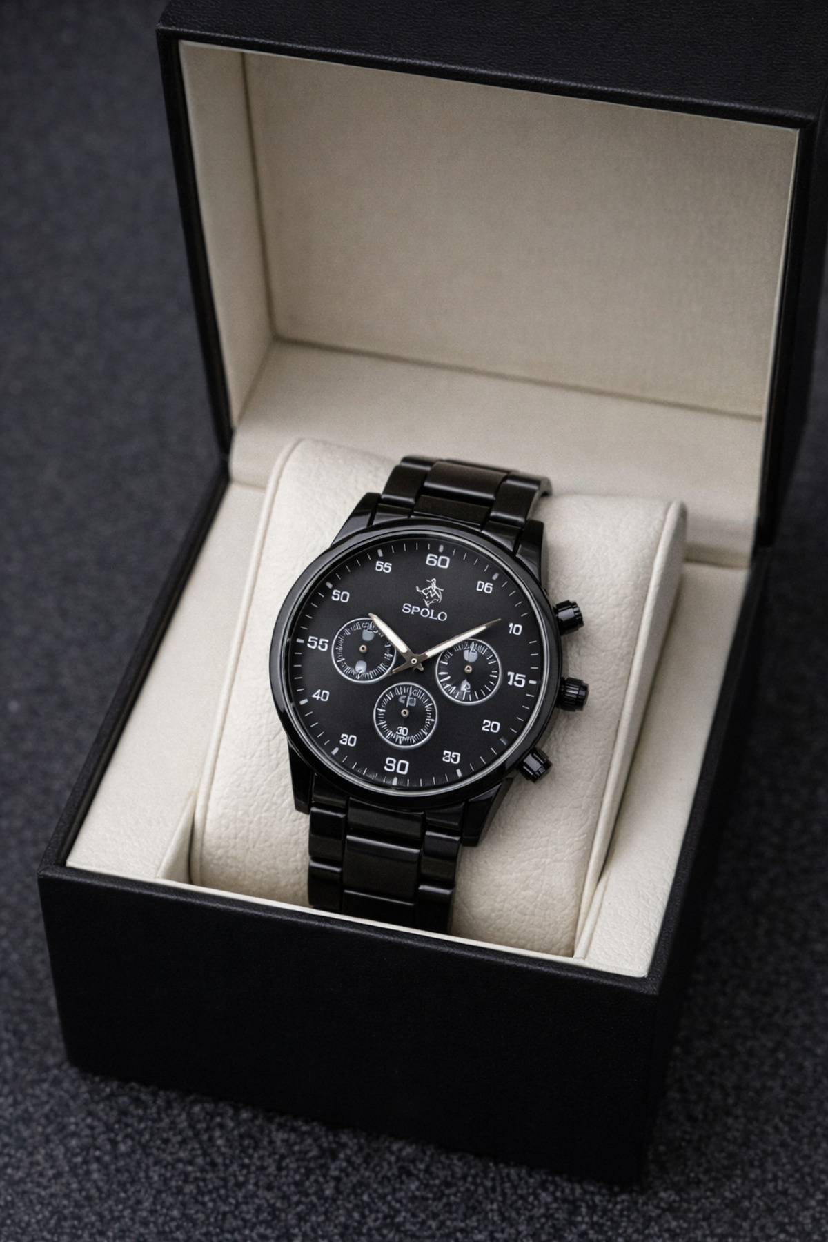 ساعت مچی مردانه بند فلزی رنگ مشکی فصلی جدید با بند مچی، هدیه روز پدر