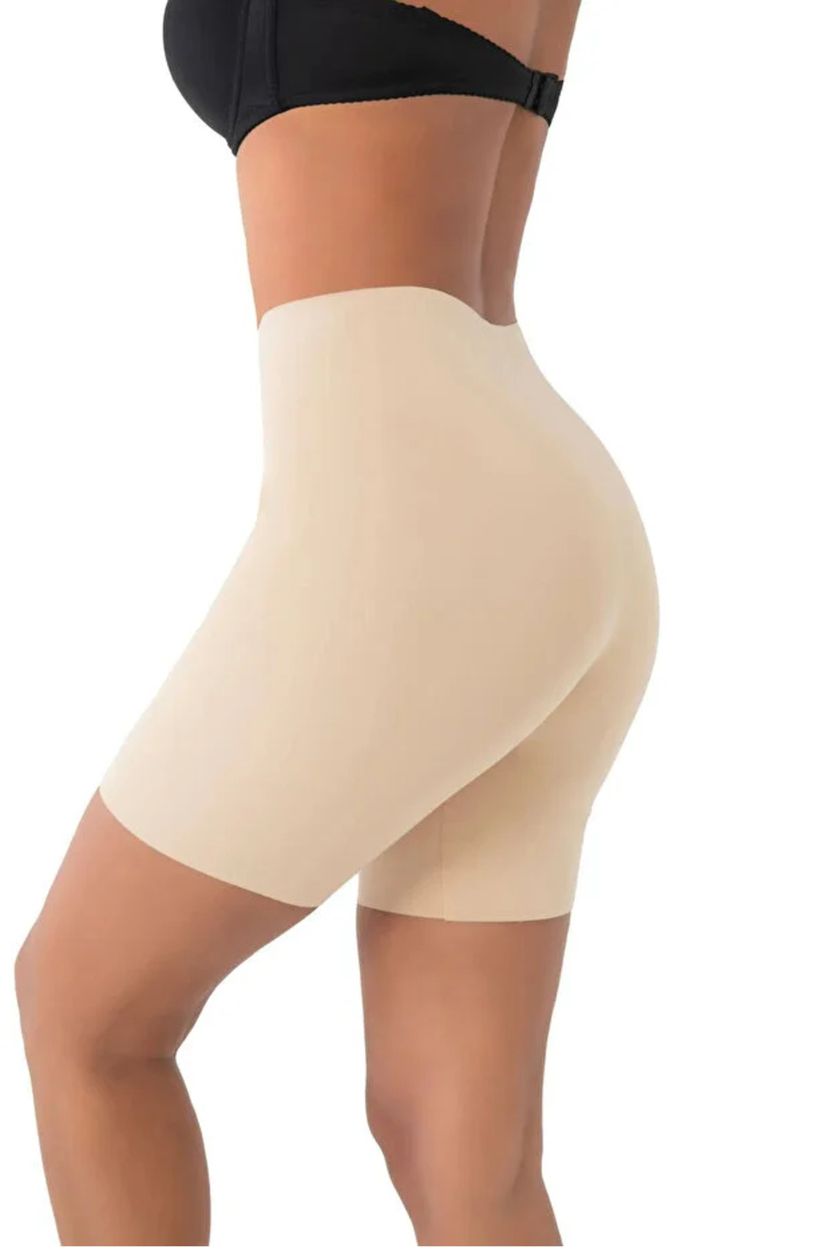 SWEETKORSE #izyapmaz Dikişsiz Lazer Kesim Göbek Alt Karın Ve Basen Toparlayıcı Yüksek Bel Paçalı Korse görsel 4